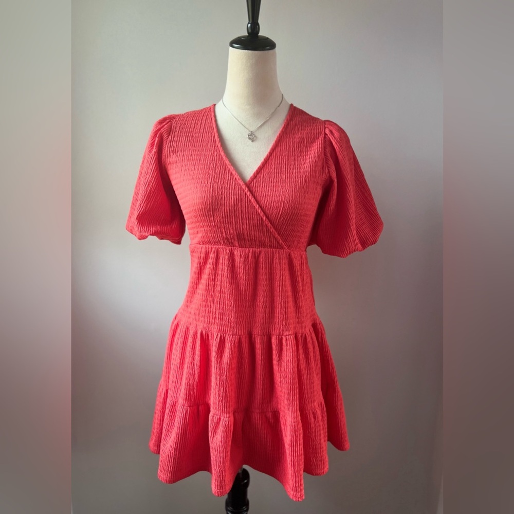 SO Coral Mini Dress